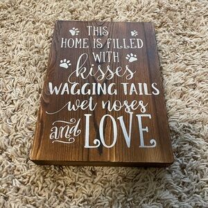 Wood Home Decor Sign